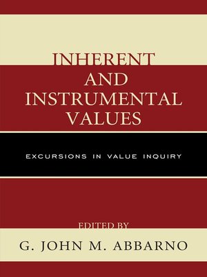 cover image of Inherent and Instrumental Values